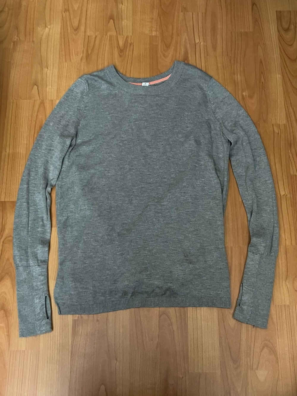 Vintage Lululemon cashmere open back twist balletcore sweater